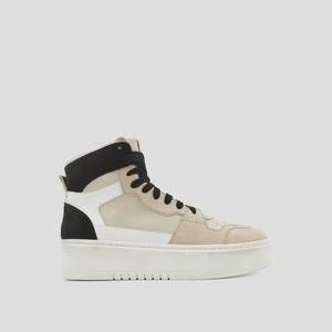 NEW SHU SHOP women's sinead high-top sneaker in black